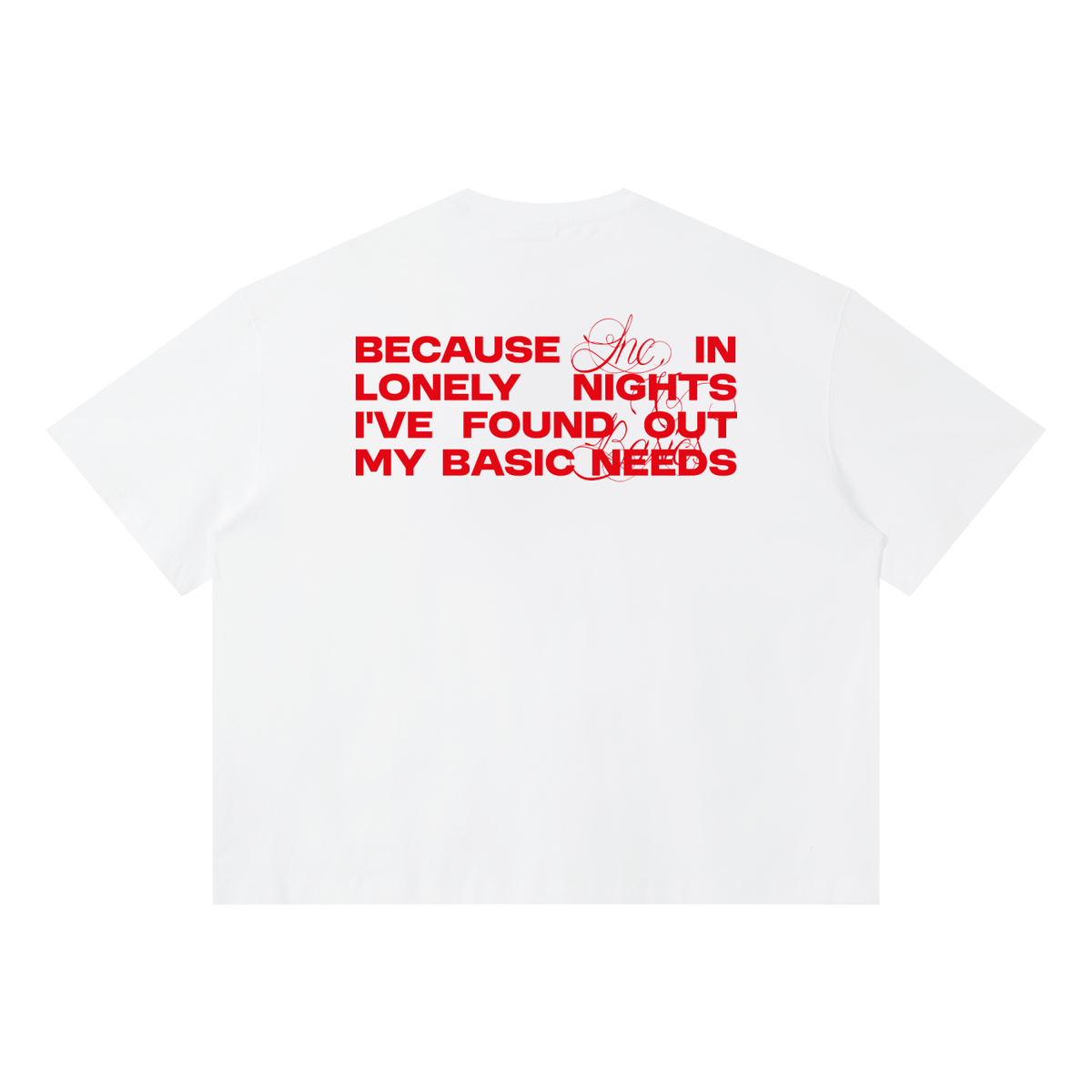 Lnc x Basics Boxy T-Shirt