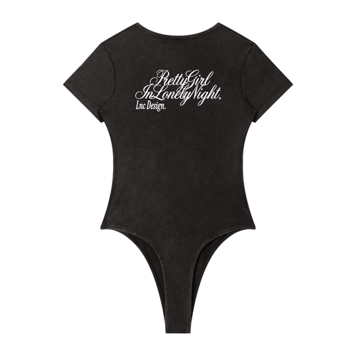 Lnc "Pretty Girl In Lonely Night" Mineral Wash Body